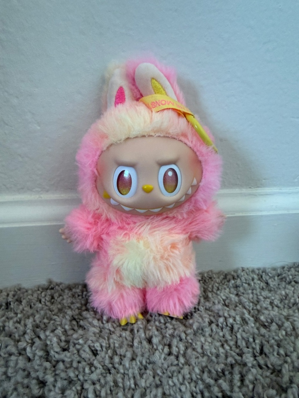 Pink Pastel Bunny Plush Vinyl Figure